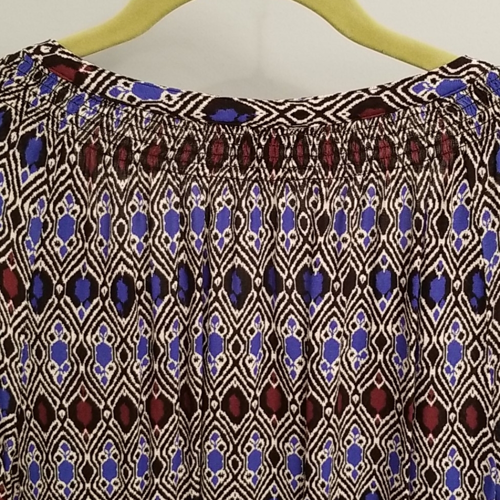 Lucky Brand Long Sleeve Button Down Blouse in L - Picture 10 of 11